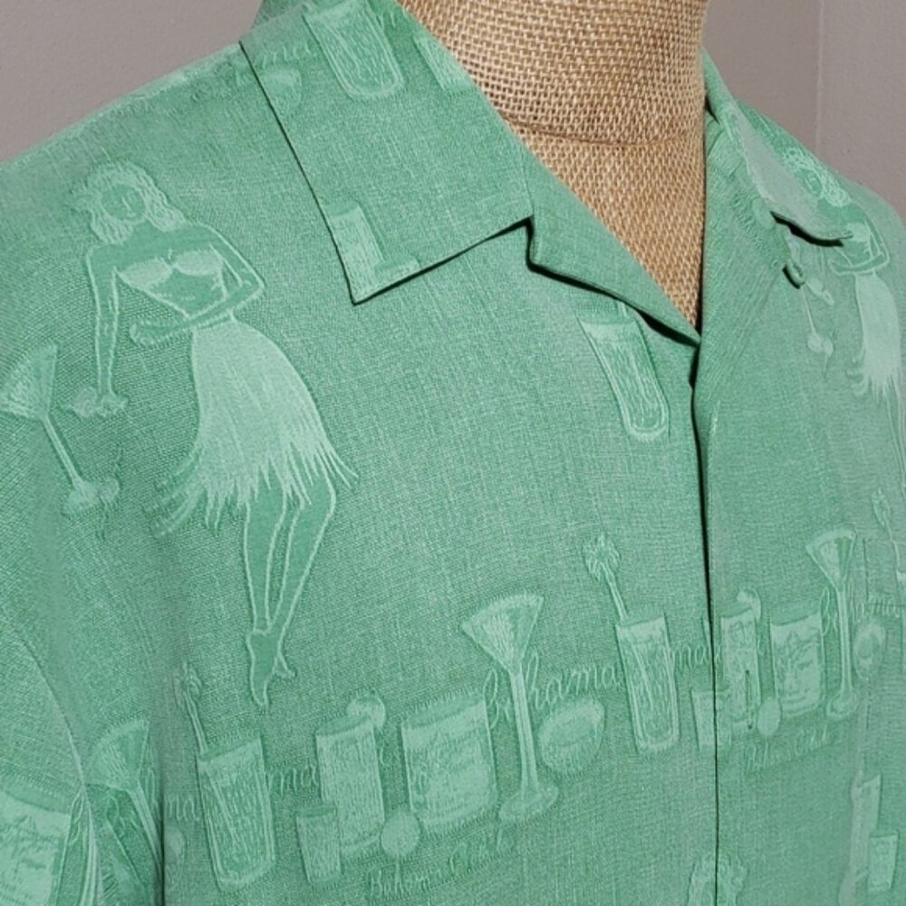 Green Tommy Bahama Shirt